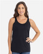 Women’s Triblend Racerback Tank Next Level Black
