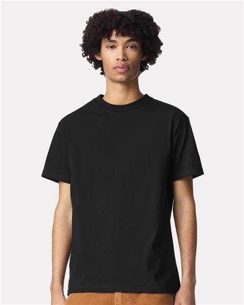 Unisex Garment-Dyed Heavyweight Cotton Tee American Apparel True Black