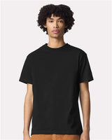 Unisex Garment-Dyed Heavyweight Cotton Tee American Apparel True Black