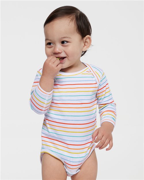 Infant Fine Jersey Long Sleeve Bodysuit Rabbit Skins