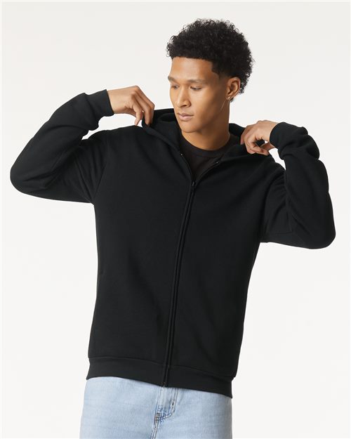 Unisex ReFlex Fleece Full-Zip Hoodie Sweatshirt American Apparel