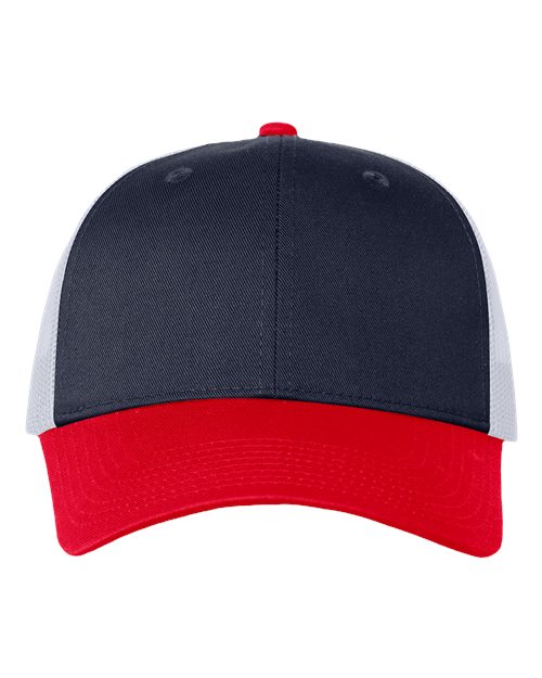 Mesh-Back Twill Trucker Cap