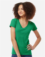 Women's Fine Jersey V-Neck T-Shirt
