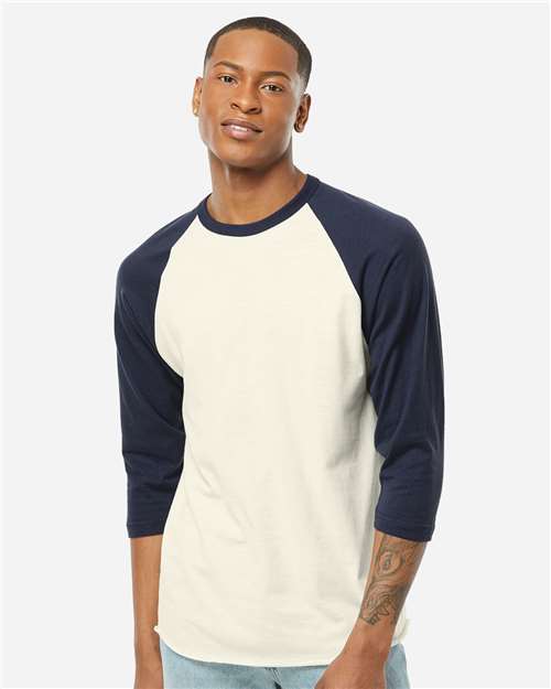 Unisex Fine Jersey Raglan T-Shirt