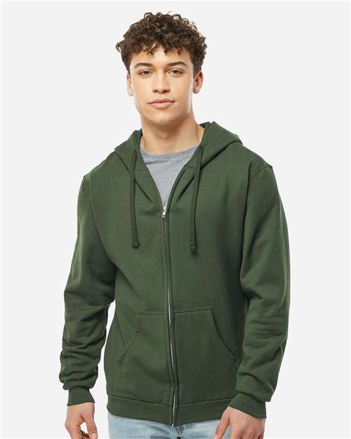 Unisex Full-Zip Hooded Sweatshirt
