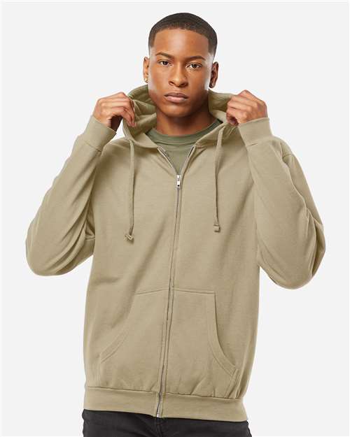 Unisex Full-Zip Hooded Sweatshirt