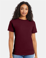 Essential-T T-Shirt Hanes Maroon