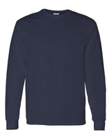Unisex Heavy Cotton™ Long Sleeve T-Shirt Gildan Navy