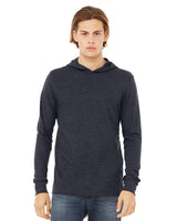 Unisex Jersey Hooded Long Sleeve Tee