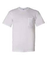 Unisex DryBlend® Pocket T-Shirt Gildan White