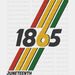 1865 Stripes BLM DTF Transfer ready2transfer Black