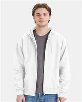 Unisex Ultimate Cotton® Full-Zip Hooded Sweatshirt