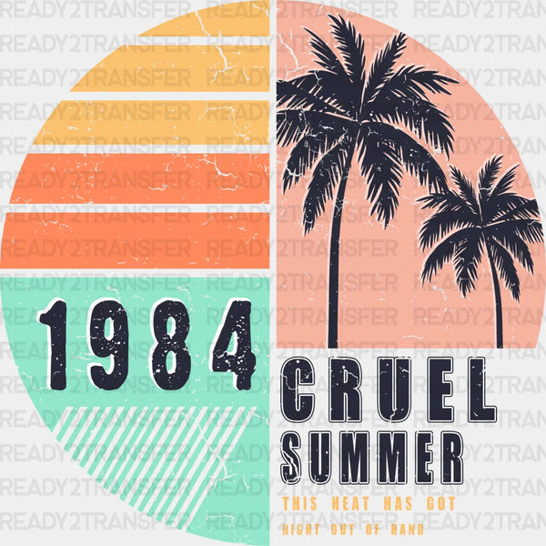 1984 Cruel Summer Palms Summer DTF Transfer