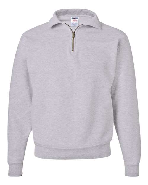 Unisex Super Sweats NuBlend® Quarter-Zip Cadet Collar Sweatshirt
