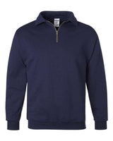 Unisex Super Sweats NuBlend® Quarter-Zip Cadet Collar Sweatshirt