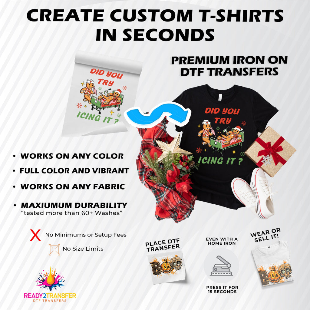 Cervical Cancer Awareness, Ribbons - Cervical Cancer DTF Transfers