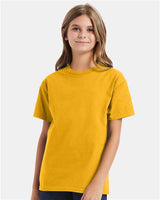 Youth Authentic T-Shirt Hanes Gold XL