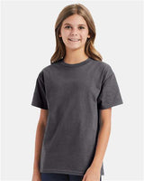 Youth Authentic T-Shirt Hanes Smoke Grey