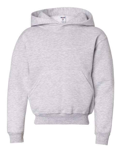 Youth NuBlend® Hooded Sweatshirt JERZEES Ash M