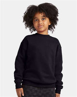 Youth EcoSmart® Crewneck Sweatshirt Hanes Black