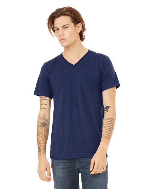 Unisex Triblend V-Neck Tee BELLA + CANVAS