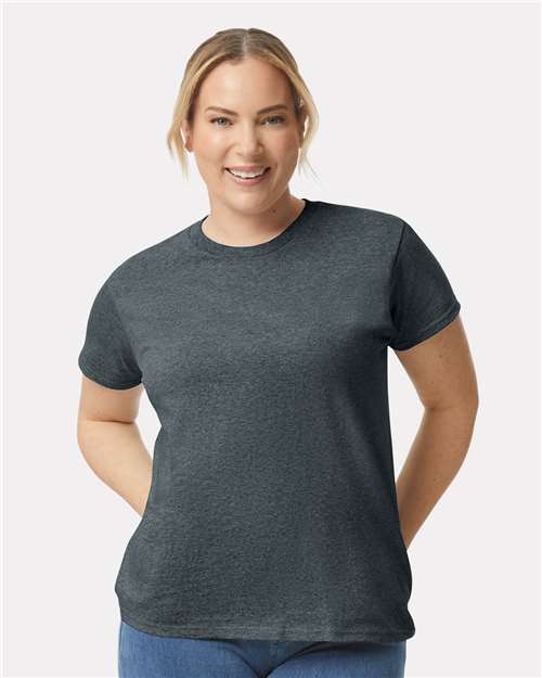 Women's Ultra Cotton® T-Shirt Gildan Dark Heather