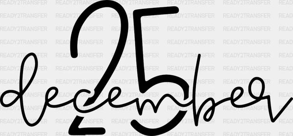 25 December DTF Transfer