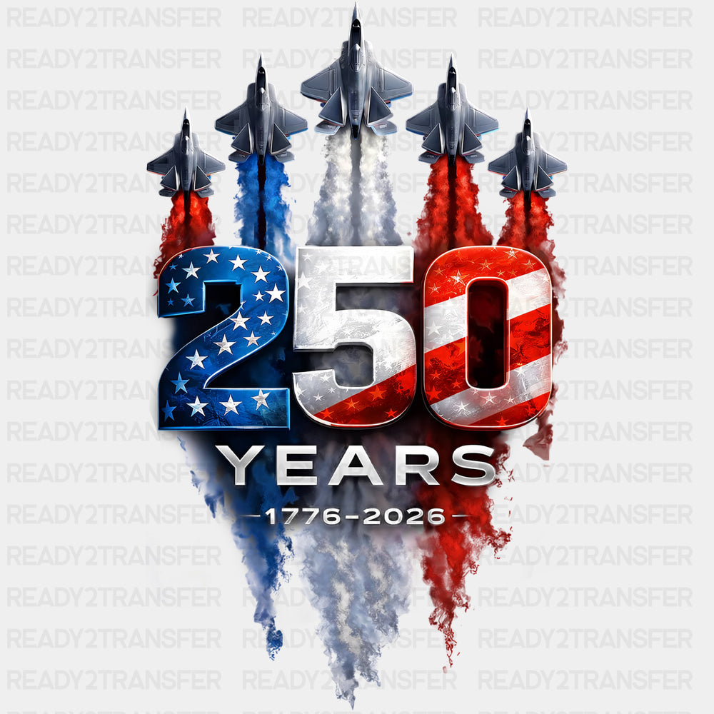 250 Years 1776-2026 - Air Force DTF Transfers