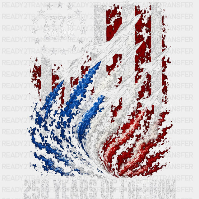 250 Years Of Freedom 1776-2026 - Air Force DTF Transfers