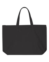 Tote with Top Zippered Closure