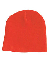 8" Beanie Sportsman Blaze Orange One Size