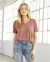 Women’s Slouchy V-Neck Tee BELLA + CANVAS
