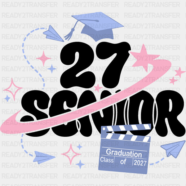 27 Senior, Graduation, Class Of 2027 - Senior DTF Transfers