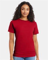 Essential-T T-Shirt Hanes Deep Red