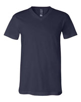 Unisex Jersey V-Neck Tee BELLA + CANVAS Navy