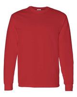 Unisex Heavy Cotton™ Long Sleeve T-Shirt Gildan Red