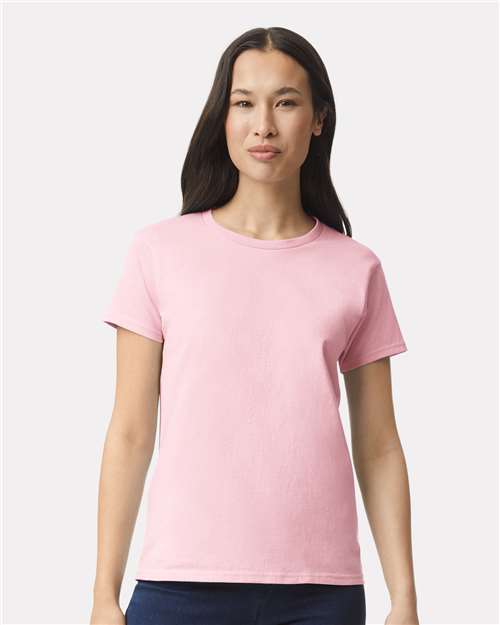 Women's Ultra Cotton® T-Shirt Gildan Light Pink