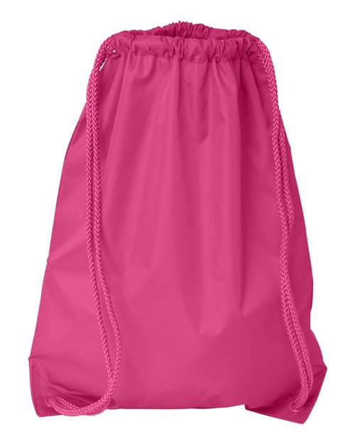 Drawstring Pack with DUROcord Liberty Bags Hot Pink One Size