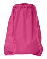 Drawstring Pack with DUROcord Liberty Bags Hot Pink One Size