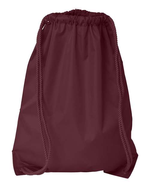 Drawstring Pack with DUROcord Liberty Bags Maroon One Size
