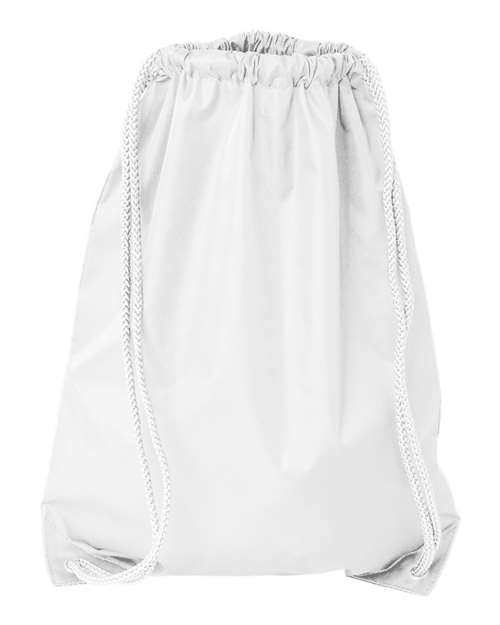 Drawstring Pack with DUROcord Liberty Bags White One Size