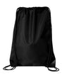 Value Drawstring Bag Liberty Bags Black One Size