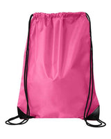 Value Drawstring Bag Liberty Bags Hot Pink One Size