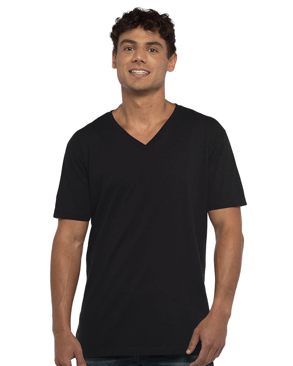 Unisex Cotton V-Neck Tee