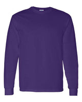 Unisex Heavy Cotton™ Long Sleeve T-Shirt Gildan Purple