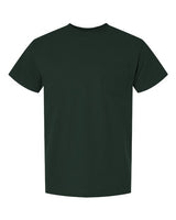 Unisex DryBlend® Pocket T-Shirt Gildan Forest Green