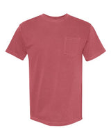Unisex Garment-Dyed Heavyweight Pocket T-Shirt Comfort Colors Crimson