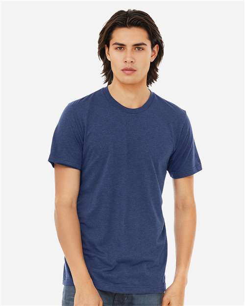 Triblend Tee BELLA + CANVAS Navy Triblend