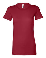 Women's Slim Fit Tee BELLA + CANVAS Cardinal