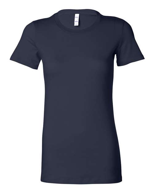 Women's Slim Fit Tee BELLA + CANVAS Navy